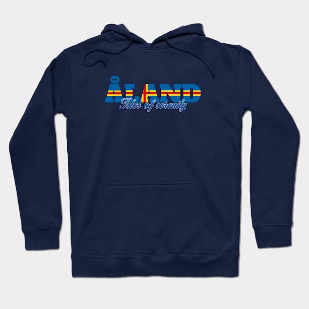 Aland Isles Of Serenity Hoodie by Place Heritages